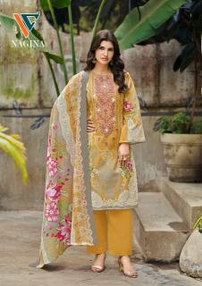 Vandana nagina vol-12 work dress material wholesale in ahmedabad